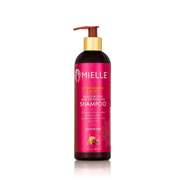 Mielle Organics Pomegranate & Honey Moisturizing and Detangling Shampoo 12oz