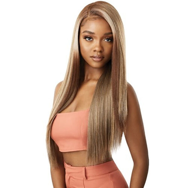 OUTRE SYNTHETIC COLOR BOMB SWISS LACE FRONT WIG - KOURTNEY - Image 4