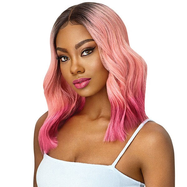 OUTRE SYNTHETIC COLOR BOMB SWISS LACE FRONT WIG - NAHLA