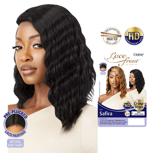 OUTRE SYNTHETIC LACE FRONT WIG - SAFIRA