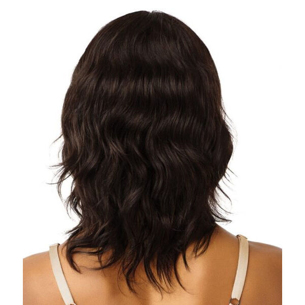 OUTRE MYTRESSES GOLD LABEL UNPROCESSED HUMAN HAIR LACE FRONT WIG - NATURAL WAVE 14" - Image 2