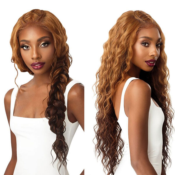 OUTRE SYNTHETIC PERFECT HAIRLINE 13X6 PRE-BRAIDED LACE FRONT WIG - IBA - Image 3