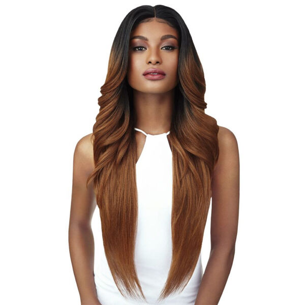 OUTRE SYNTHETIC SWISS U LACE FRONT WIG - KENDALL