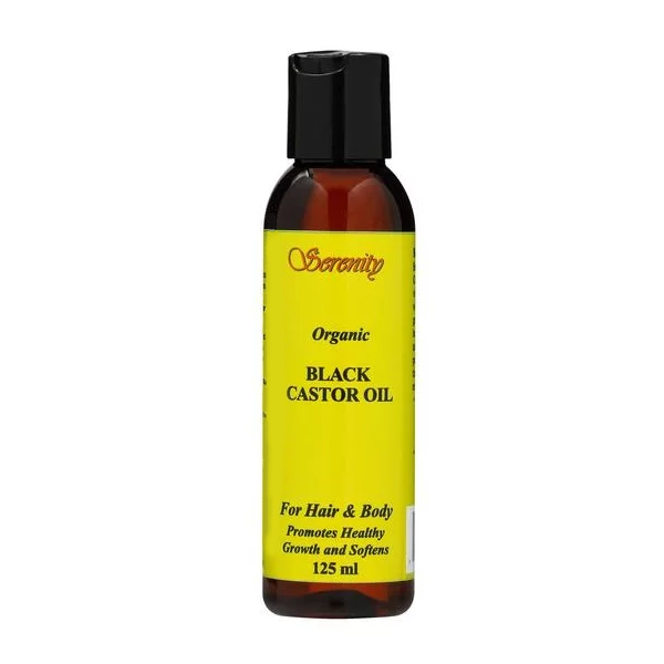 SERENITY BLACK CASTOR OIL 125ml