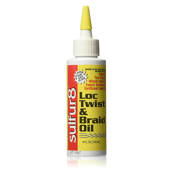 Sulfur8 Loc Twist & Braid Oil 4oz