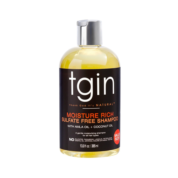 TGIN Moisture Rich Sulfate Free Shampoo For Natural Hair 13oz