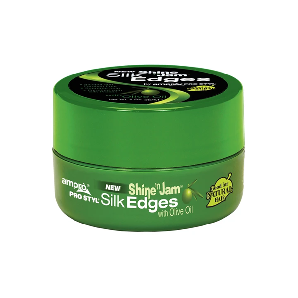 AMPRO Shine ’n Jam® SILK EDGES CONDITIONING GEL with OLIVE OIL