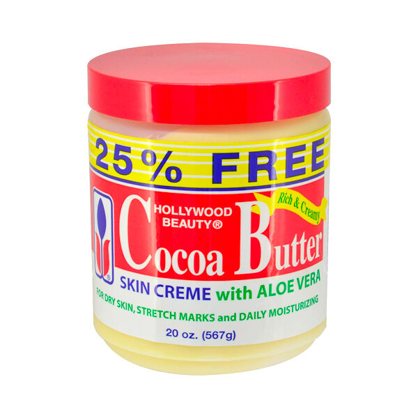 Hollywood Beauty Cocoa Butter Skin Creme With Aloe Vera 20oz