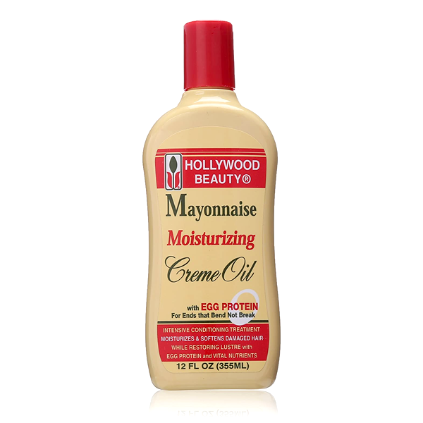 Hollywood Beauty Mayonnaise Moisturizing Creme Oil, 12oz