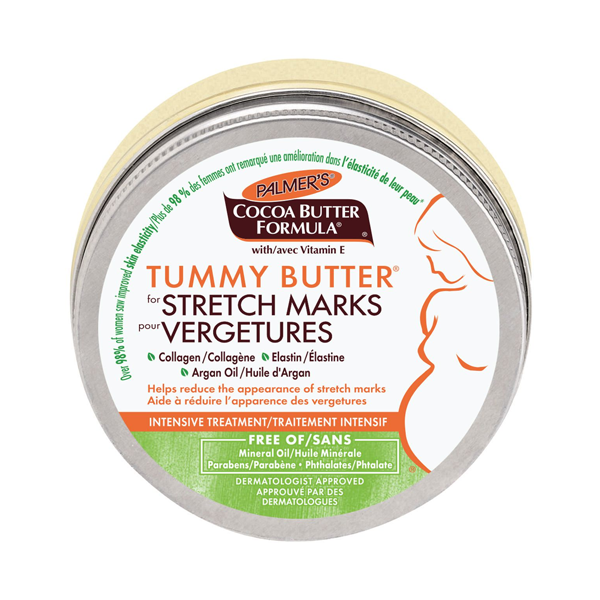 Palmer's Cocoa Butter Formula Tummy Butter for Stretch Marks Intensive Treatment Body Cream 4.4oz