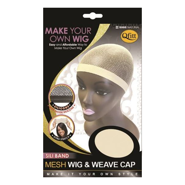 QFITT MAKE YOUR OWN WIG SILI BAND MESH WIG & WEAVE CAP - Image 3