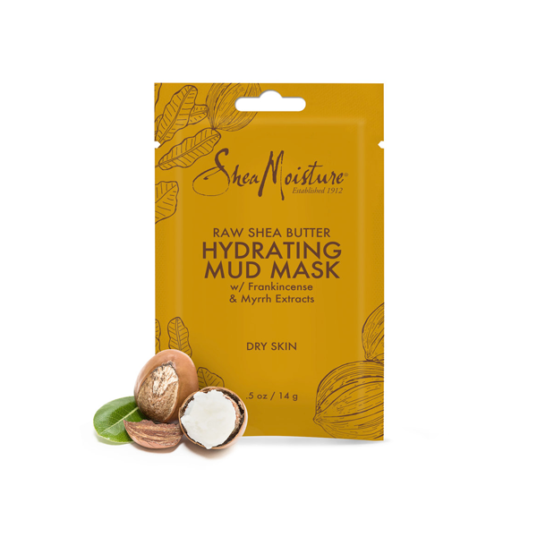 SHEA MOISTURE RAW SHEA BUTTER HYDRATING MUD MASK 0.5oz