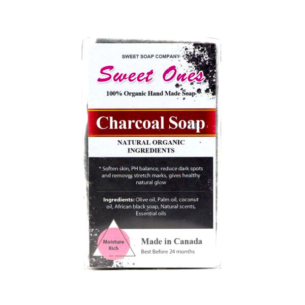 Bellerocher Sweet Ones Soap - Charcoal 4oz