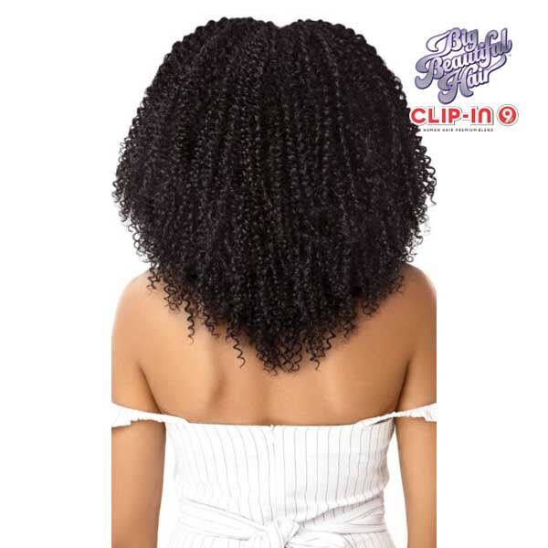 OUTRE BIG BEAUTIFUL HAIR CLIP-IN 9PCS -4A KINKY CURL 10" - Image 2