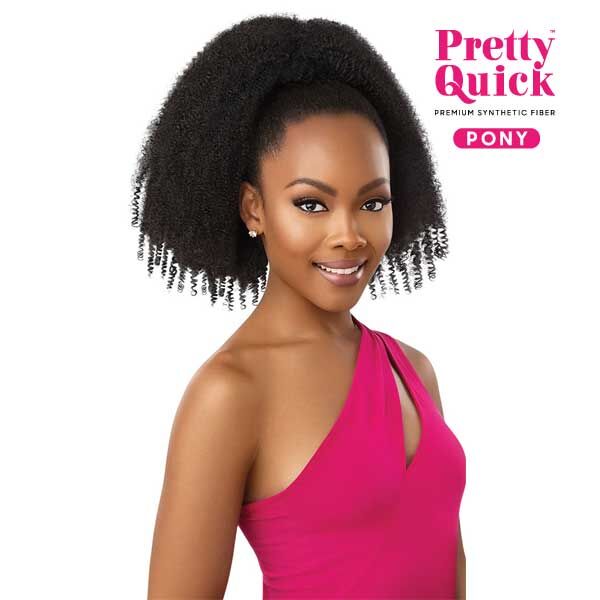 OUTRE Pretty Quick Wrap PONY - Springy Afro - Image 2