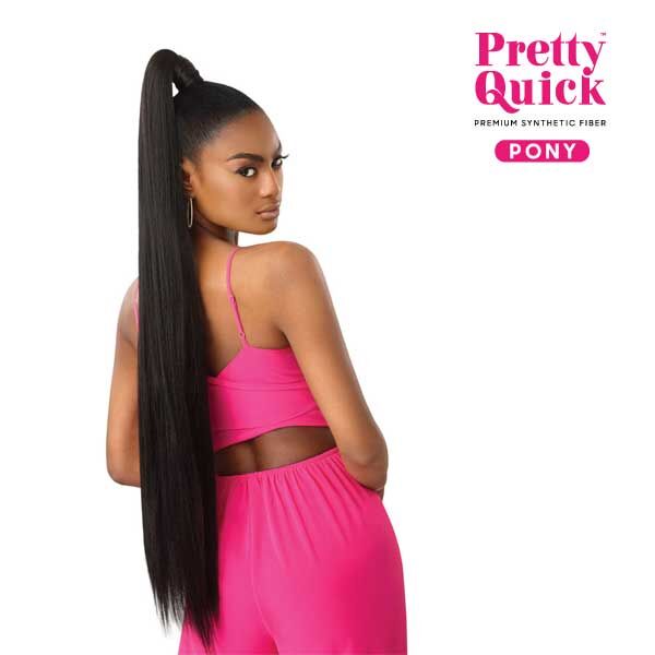 OUTRE Pretty Quick WRAP PONY -SLEEK STRAIGHT 36" - Image 2