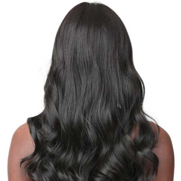 SENSATIONNEL CLOUD9 100% FULL HAND-TIED HUMAN HAIR SWISS LACE FRONT WIG -BODY WAVE 22" - Image 5