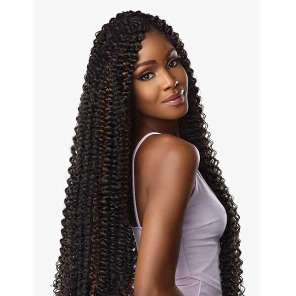 SENSATIONNEL LULUTRESS CROCHET BRAID - WATER WAVE 24" - Image 3