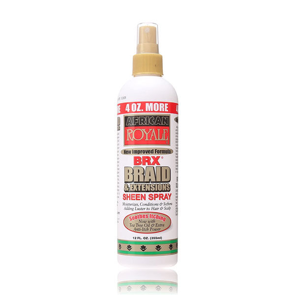 AFRICAN BRX Braid & Extensions Sheen Spray 12oz