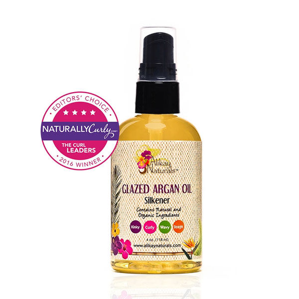 Alikay Naturals GLAZED ARGAN OIL Silkener 4oz