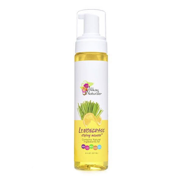 Alikay Naturals LEMONGRASS Styling Mousse 8oz