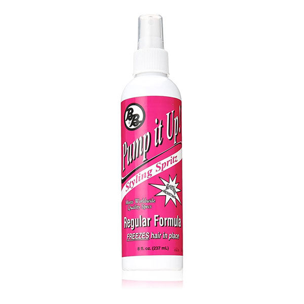 B&B Bronner Bros Pump it Up! Styling Spritz, Regular Formula 8oz