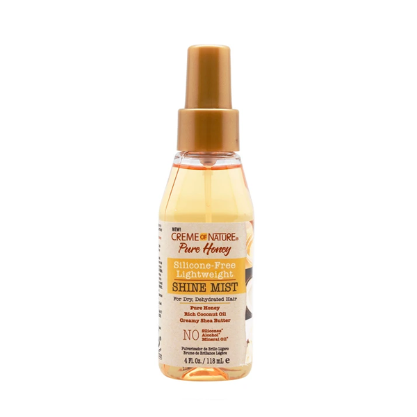 Creme of Nature Pure Honey Silicone-Free Lightweight Shine Mist 4oz