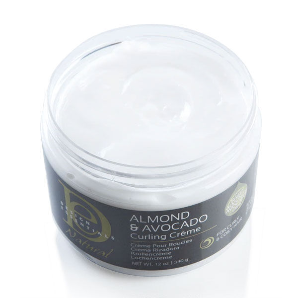 DESIGN ESSENTIALS Almond & Avocado Curling Crème 12oz - Image 2