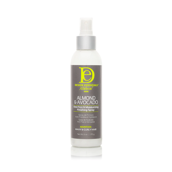 DESIGN ESSENTIALS Almond & Avocado Anti-Frizz & Moisturizing Finishing Spray 6oz