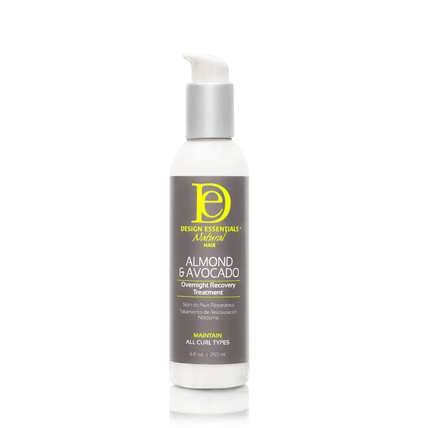 DESIGN ESSENTIALS Almond & Avocado Overnight Recovery Treatment 6oz