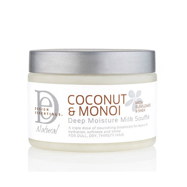 DESIGN ESSENTIALS COCONUT & MONOI Deep Moisture Milk Soufflé 12oz