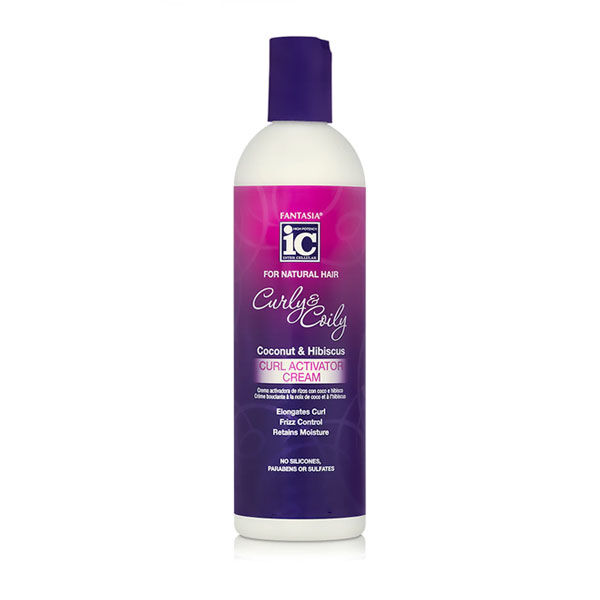 Fantasia IC CURLY & COILY Coconut & Hibiscus Curl Activator Cream 12oz