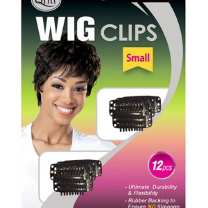 Qfitt Anchor Wig Clips 12pcs - Black