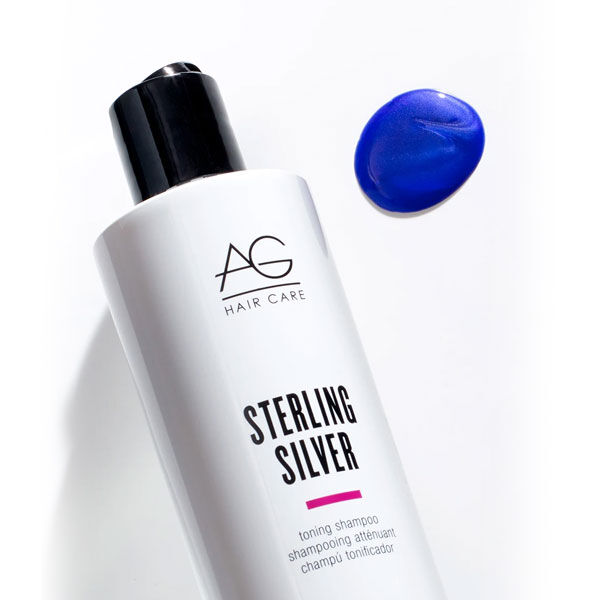 AG Hair STERLING SILVER Toning Shampoo 10oz - Image 2