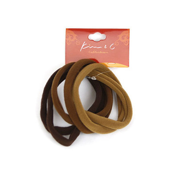 Kim & C PONYTAIL HOLDER - Brown Assorted #91555