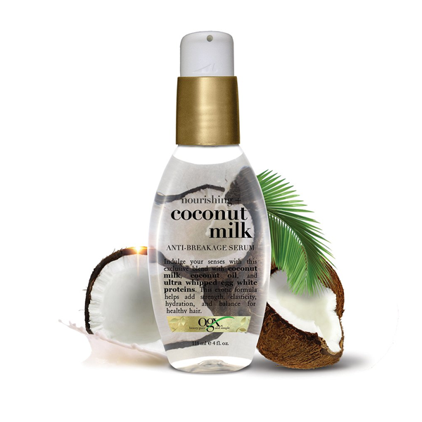 OGX Nourishing + Coconut Milk Anti-Breakage Serum 4oz