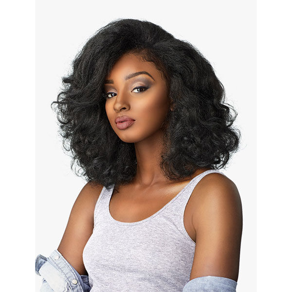 SENSATIONNEL INSTANT WEAVE CURLS KINKS & CO HALF WIG - BOSS LADY / TOP LADY - Image 2