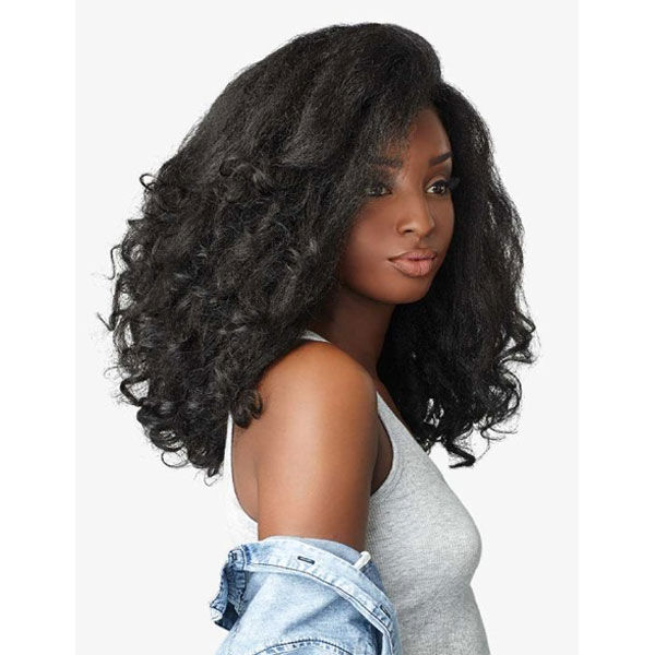 SENSATIONNEL INSTANT WEAVE CURLS KINKS & CO HALF WIG - RAIN MAKER - Image 4