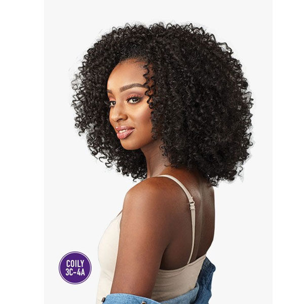 SENSATIONNEL INSTANT WEAVE CURLS KINKS & CO HALF WIG - RULE BREAKER - Image 4