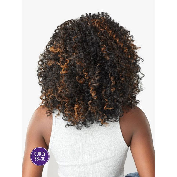 SENSATIONNEL INSTANT WEAVE CURLS KINKS & CO HALF WIG - SHOW STOPPER - Image 2