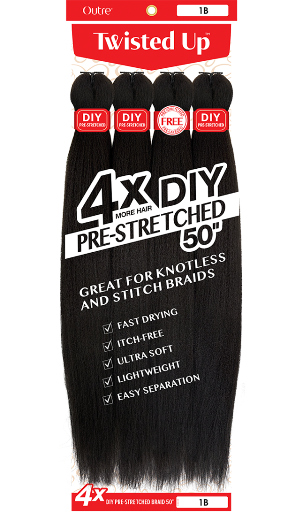 Outre X-PRESSION TWISTED UP 4X DIY PRE-STRETCHED BRAID 50" - Image 2