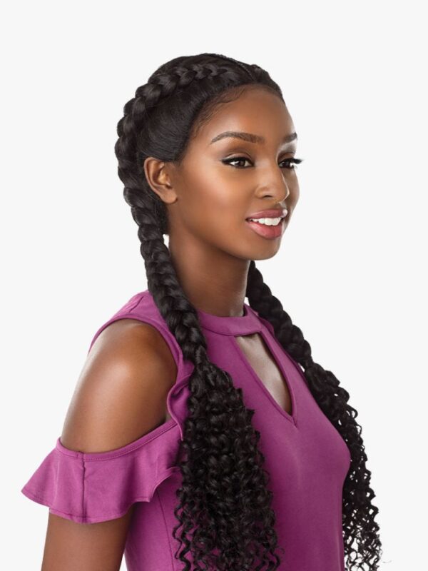 SENSATIONNEL CLOUD 9 LACE WIG - BOHEMIAN DUTCH BRAID - Image 2