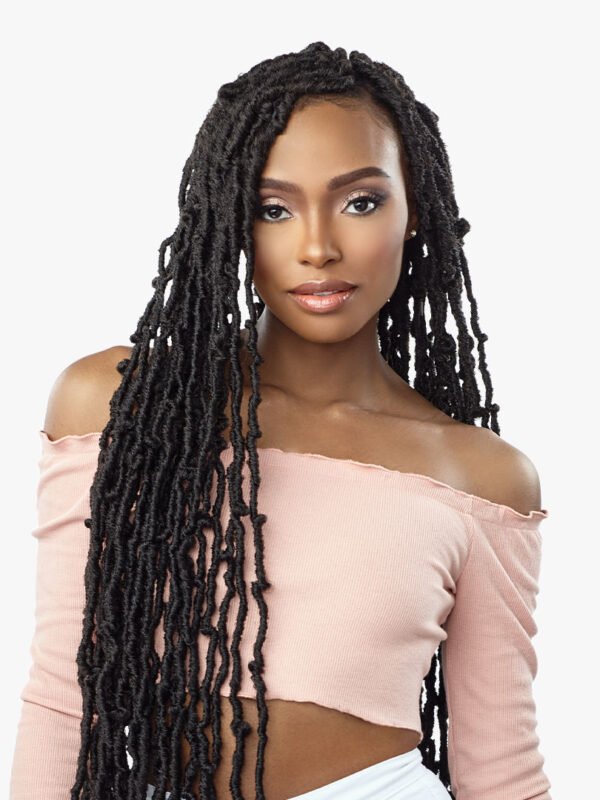 SENSATIONNEL LULUTRESS CROCHET BRAID - 3X DISTRESSED LOCS 40″ - Image 2