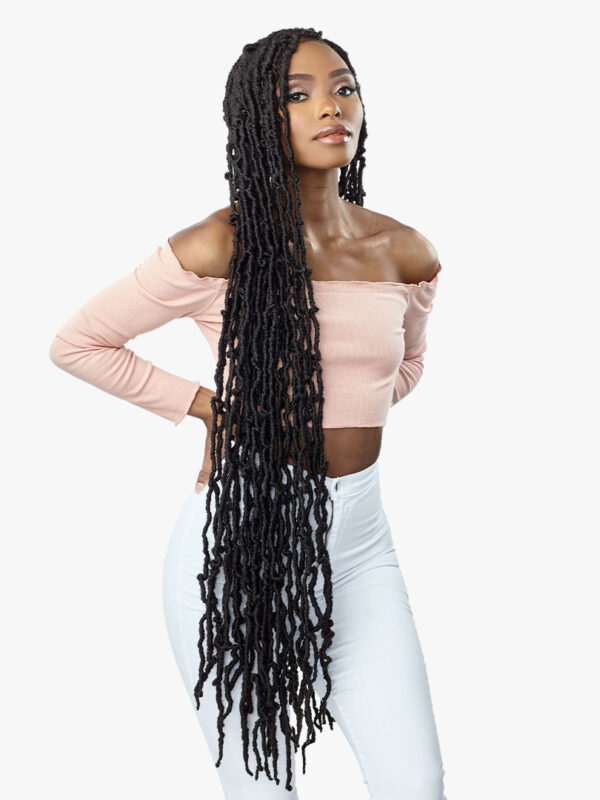 SENSATIONNEL LULUTRESS CROCHET BRAID - 3X DISTRESSED LOCS 40″ - Image 4