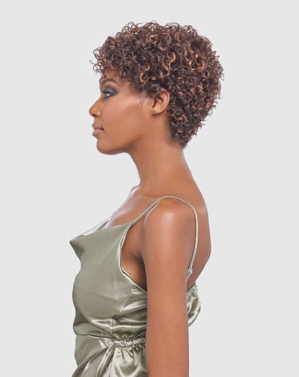 VANESSA THUMB PART SYNTHETIC HAIR WIG - MB FALCON - Image 3