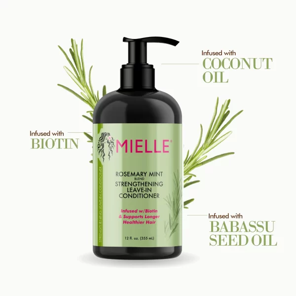 Mielle Organics Rosemary Mint Strengthening Leave-In Conditioner - Image 2