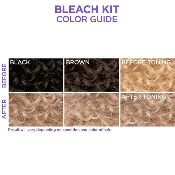 Dark & Lovely Uplift 8 LEVEL Hair Bleach Kit - Image 3