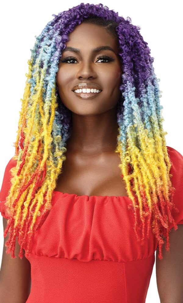 OUTRE XPRESSION - BUTTERFLY JUNGLE ISLAND SUMMER LOCS 18″ - Image 2