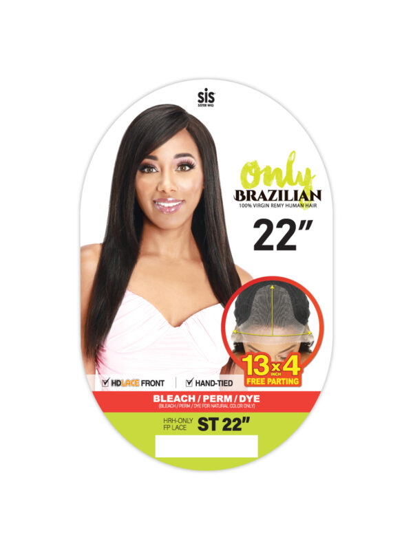 Zury Sis 100% Human Hair LACE WIG - HRH-ONLY FP LACE ST 22″ - Image 4