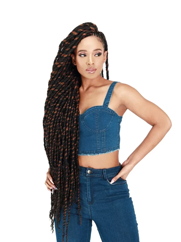 ZURY ROYAL IMEX CROCHET BRAIDS NATURAL SUPA LOC 36″ - Image 5